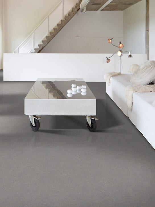 image 1 of 7 - Dynamic Lino - kleur 276 - Loft lounge close-up